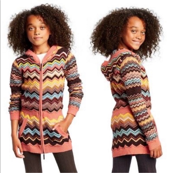Missoni for Target Colore Zig Zag Hooded Zip-Up Cardigan - Picture 8 of 9